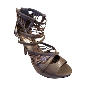 Dollhouse Metallic Heels